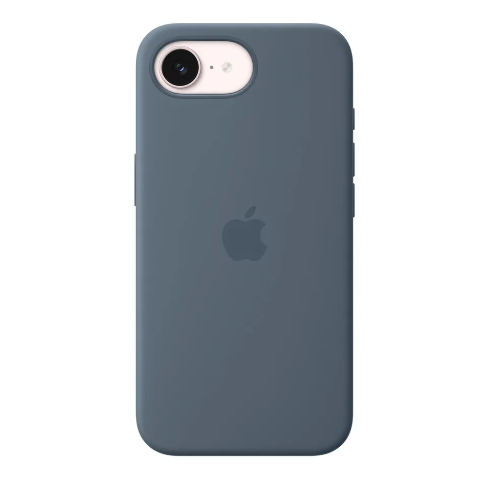 iPhone 17e Silicone Case with MS –Anchor Blue / SK