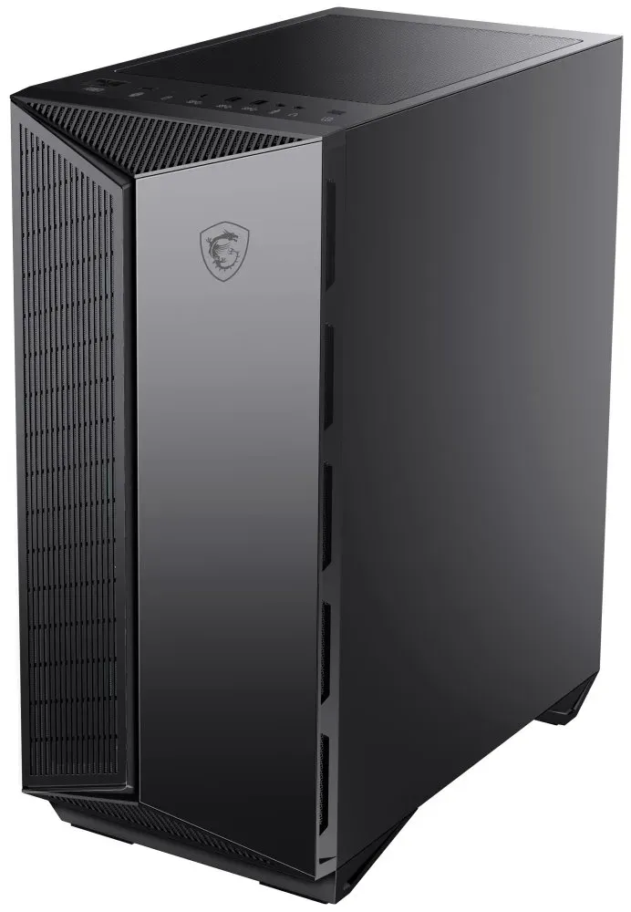 MSI skříň MPG GUNGNIR 111R/ bez zdroje/ levé temperované sklo/ 4x 120 mm ARGB fan/ 1x USB-C/ 2x USB3.2/ černá