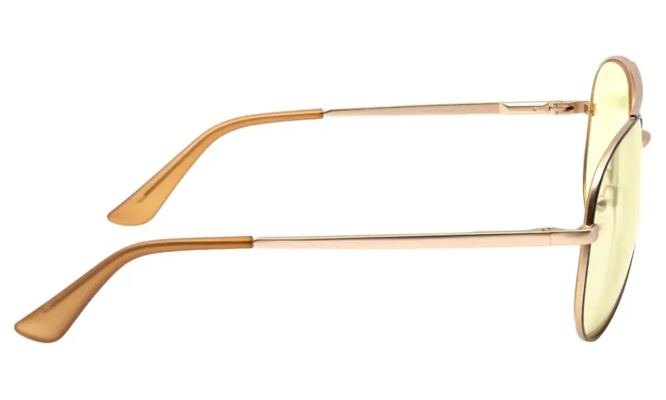 GUNNAR kancelářske/herní brýle MAVERICK BLACK/GOLD * jantárová skla * BLF 65 * GUNNAR focus