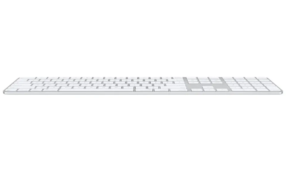 Apple Magic Keyboard (2024) w Touch ID and Numeric Keypad - Czech - White Keys