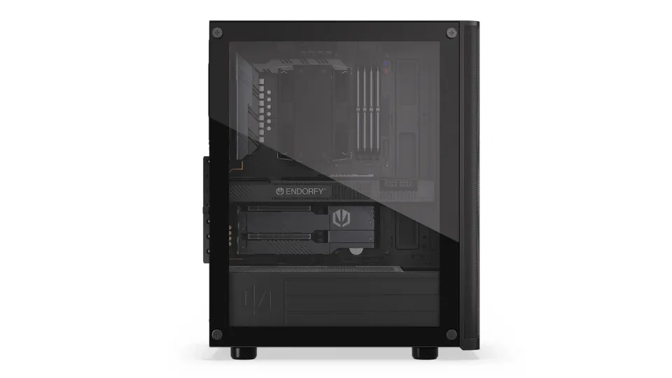Endorfy skříň Ventum 200 Air/ 4x120mm PWM fan / 2xUSB / tvrzené sklo / černá