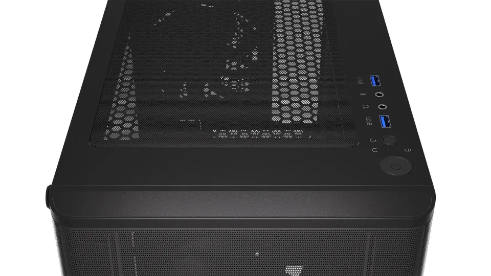 Endorfy skříň Ventum 200 Air/ 4x120mm PWM fan / 2xUSB / tvrzené sklo / černá