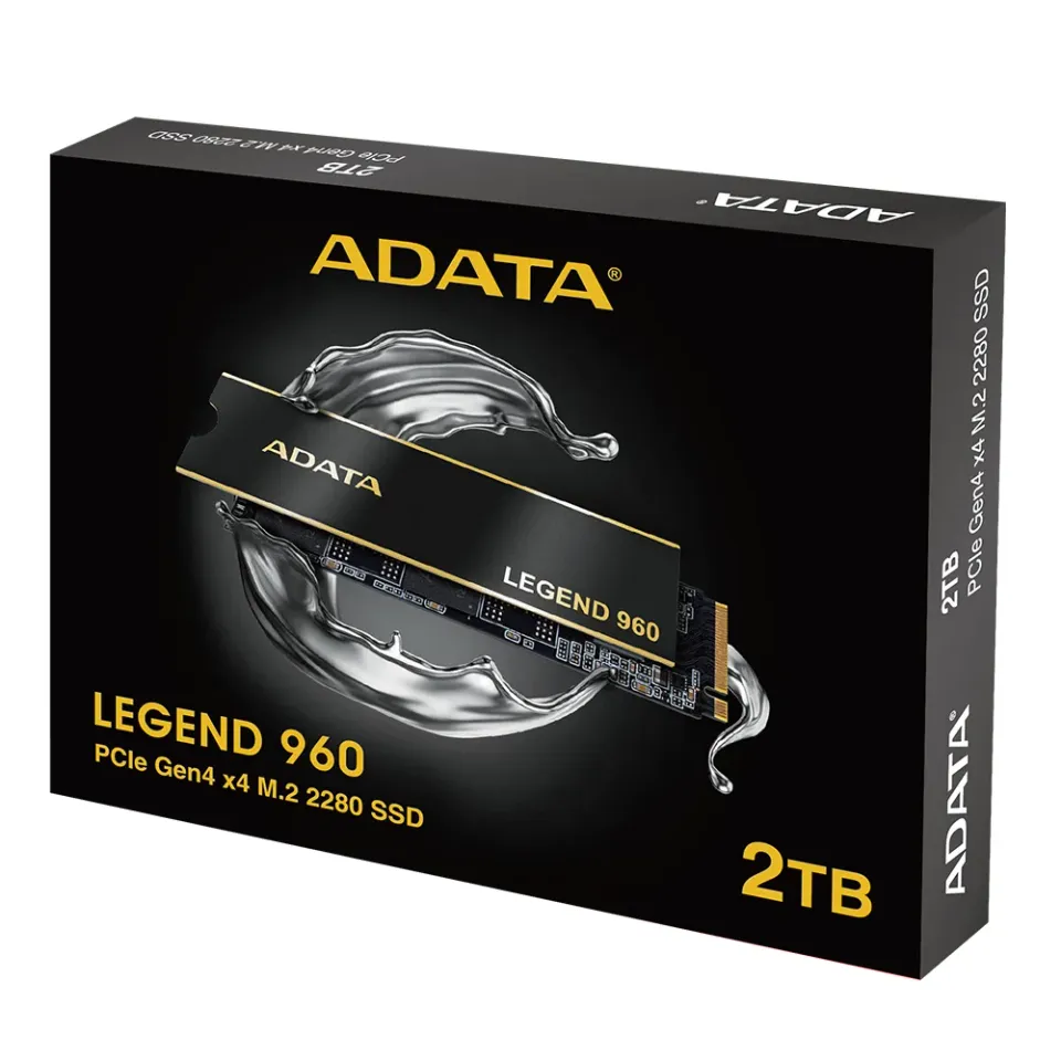 ADATA SSD 2TB LEGEND 960, PCIe Gen4 x4, M.2 2280, (R:7400/ W:6800MB/s)
