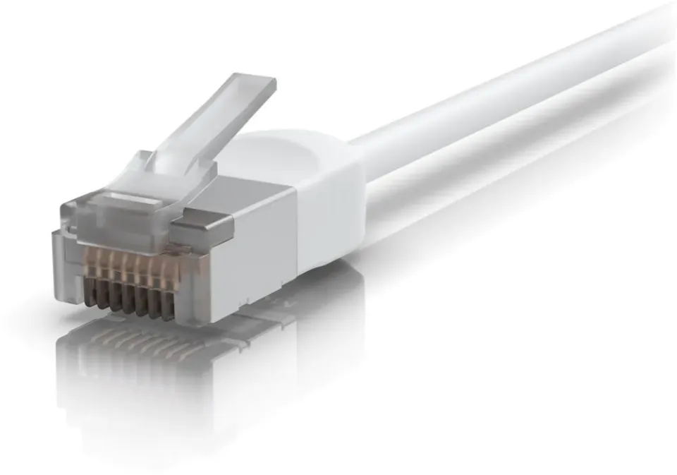 Ubiquiti UniFi Premium Patch Cable Outdoor 5m - Patch kabel, Cat6a, venkovní, bílý, 5m