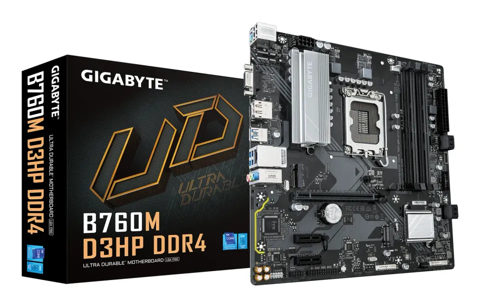 GIGABYTE B760M D3HP DDR4/LGA 1700/mATX