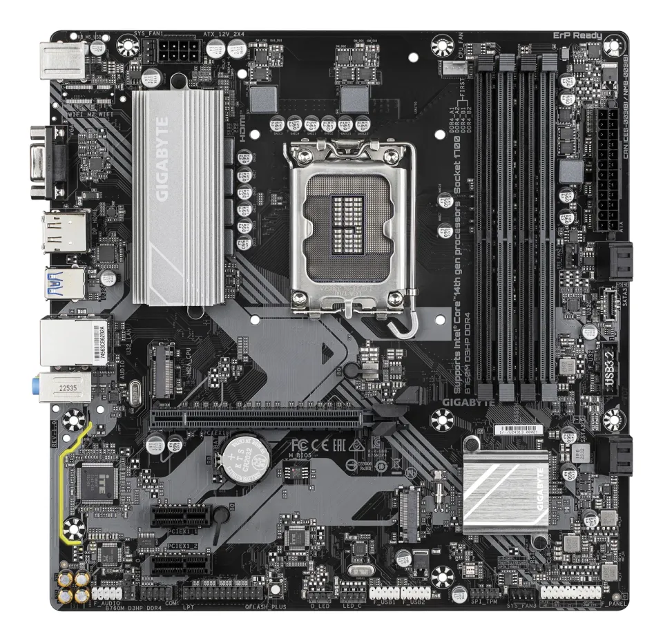 GIGABYTE B760M D3HP DDR4/LGA 1700/mATX