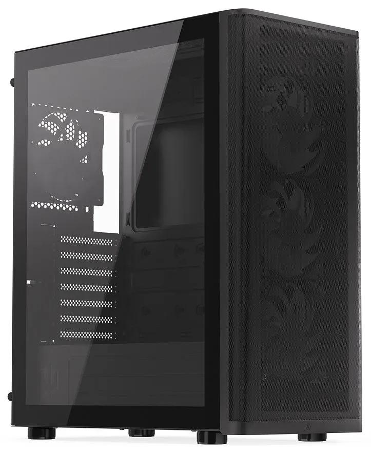 Endorfy Ventum 400 ARGB,Skříň, Middle tower, bez zdroje, 4× 120mm ARGB ventiláto
