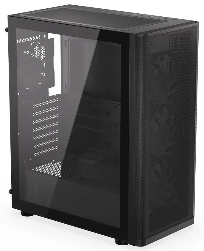 Endorfy Ventum 400 ARGB,Skříň, Middle tower, bez zdroje, 4× 120mm ARGB ventiláto