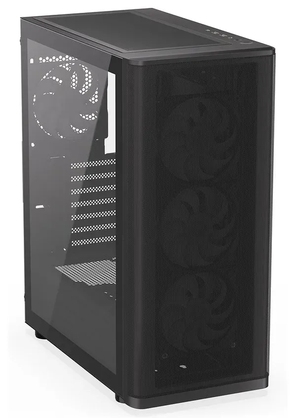 Endorfy Ventum 400 ARGB,Skříň, Middle tower, bez zdroje, 4× 120mm ARGB ventiláto