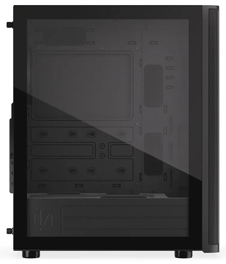 Endorfy Ventum 400 ARGB,Skříň, Middle tower, bez zdroje, 4× 120mm ARGB ventiláto