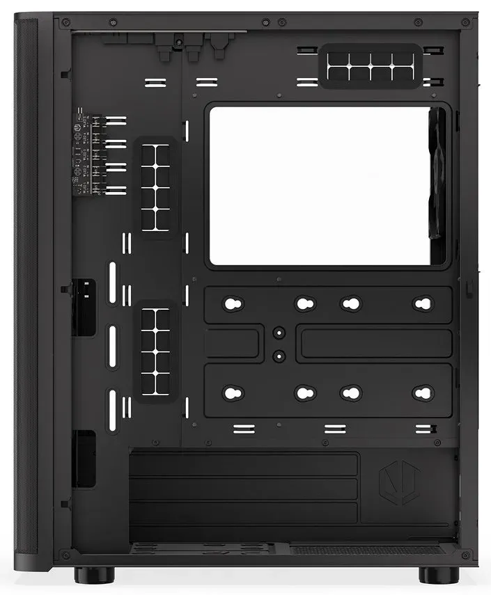 Endorfy Ventum 400 ARGB,Skříň, Middle tower, bez zdroje, 4× 120mm ARGB ventiláto