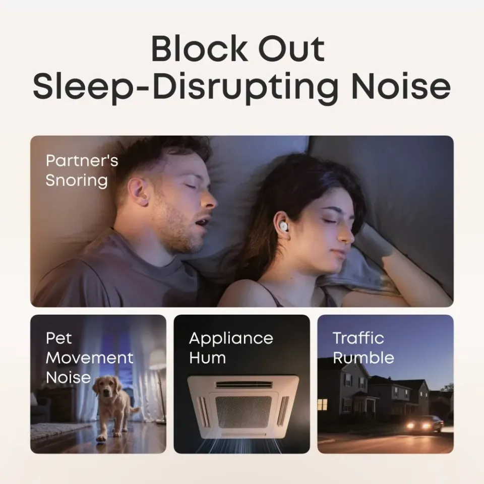 Anker Soundcore Sleep A30/ Sluchátka/ Bluetooth/ ANC/ bílá