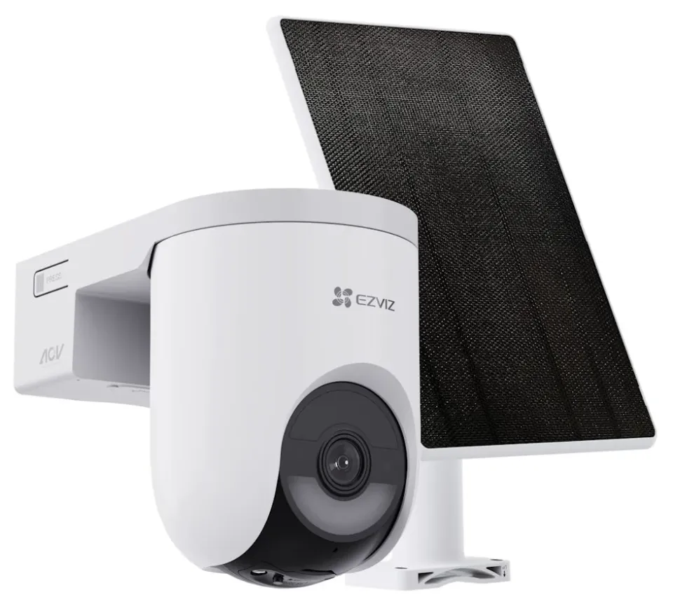EZVIZ IP kamera HB8C Lite 4MP kit/ PTZ/ Wi-Fi/ 4Mpix/ krytí IP65/ objektiv 4mm/ H.265/ IR až 15m + 5W solární panel