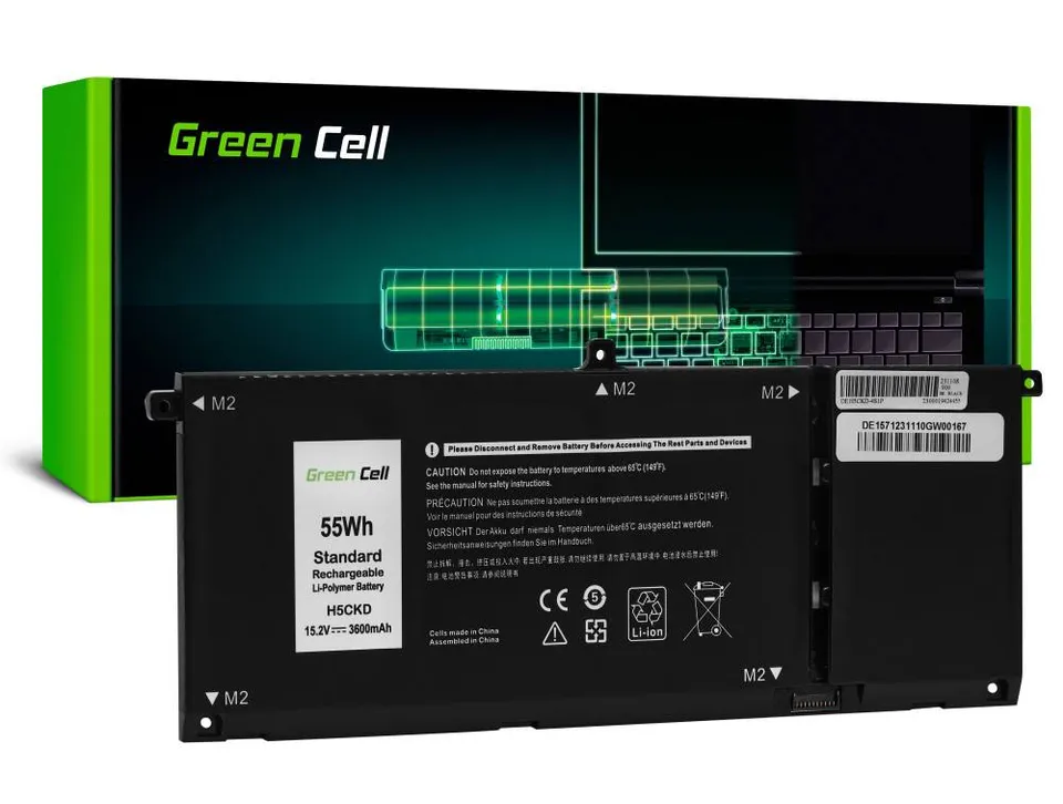 Green Cell Battery H5CKD TXD03 to Dell Inspiron 5400 5401 5406 7300 5501 5502 55