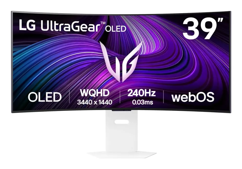 LG UltraGear/39GX90SA-W/39"/OLED/wQHD/240Hz/1ms/Blck-White/2R