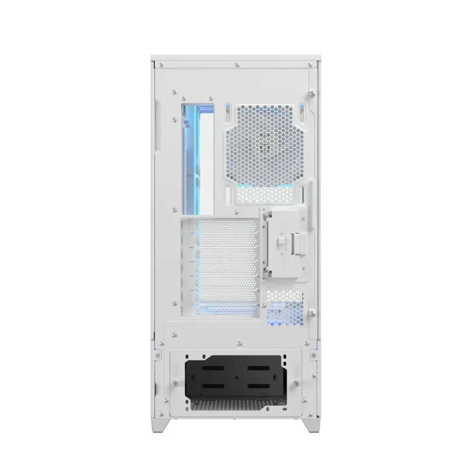ASUS case PRIME AP304 TG ARGB WHITE, ATX, Průhledná bočnice, 4x120mm ARGB, bílá