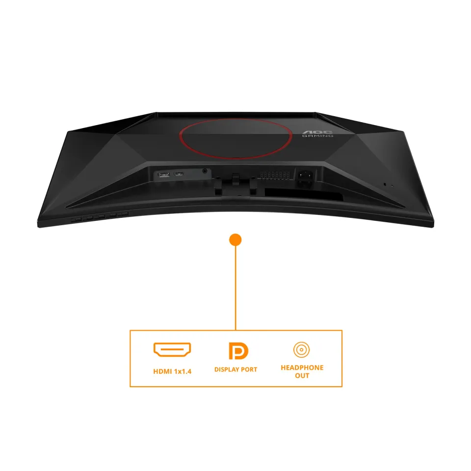 AOC LCD herní C27G42FE 27" zakřivený VA/1920x1080@144Hz/0,5ms/300cd/HDMI/DP/VESA