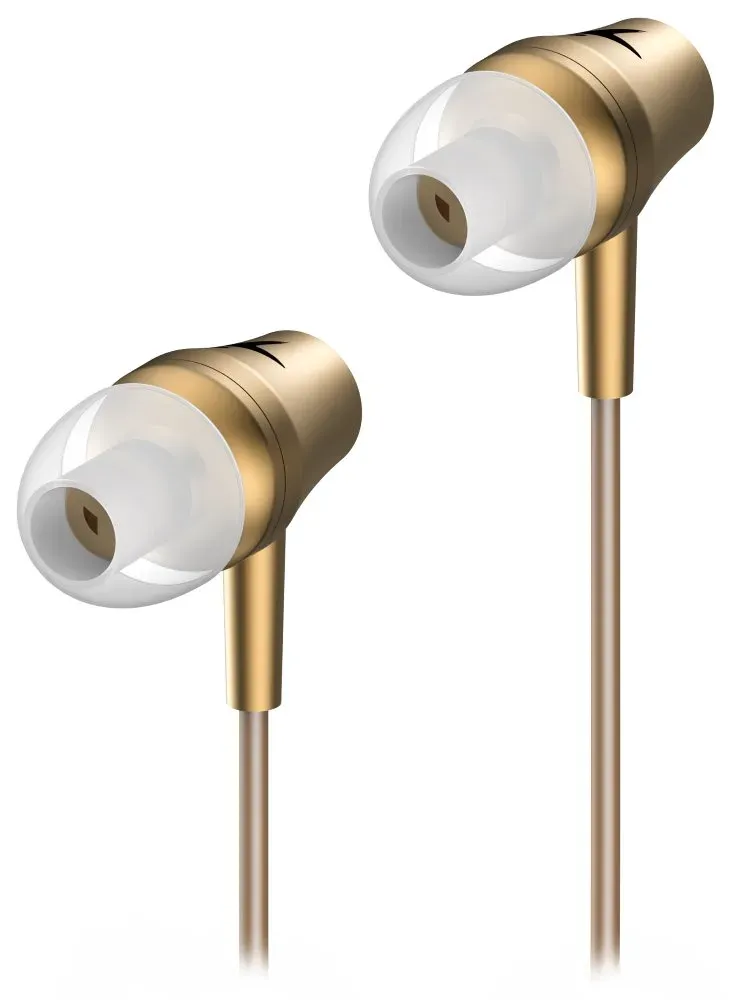 GENIUS HS-M360 /sluchátka s mikrofonem/ 3,5mm jack - 4 pin/ zlatý