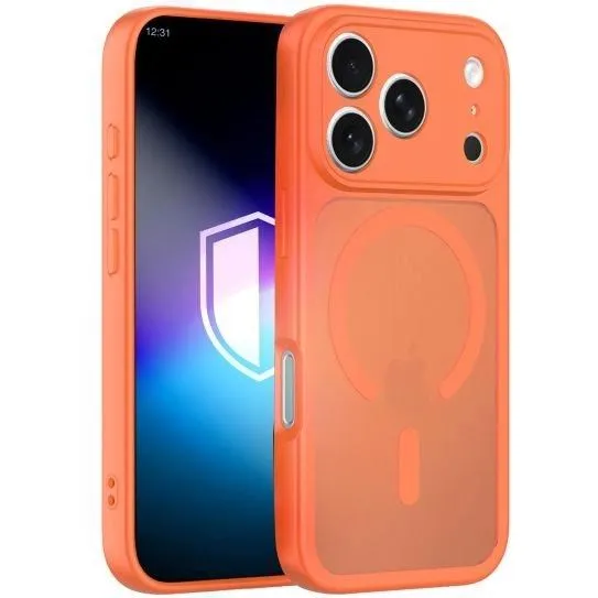 3mk ochranný kryt Misty MagCase Orange pro Apple iPhone 17 Pro / 18 Pro