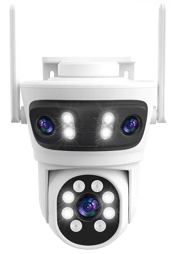 IMMAX NEO LITE SMART Security venkovní kamera TRIPLE 355° 90° P/T, Wi-Fi, IP65, ONVIF, 2MP+2MP+2MP, TUYA
