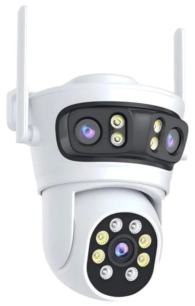 IMMAX NEO LITE SMART Security venkovní kamera TRIPLE 355° 90° P/T, Wi-Fi, IP65, ONVIF, 2MP+2MP+2MP, TUYA