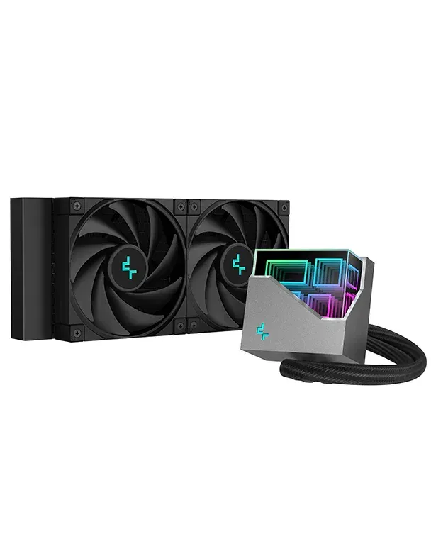 DEEPCOOL vodní chladič LT520 / 2x120 mm fan / ARGB / Intel i AMD