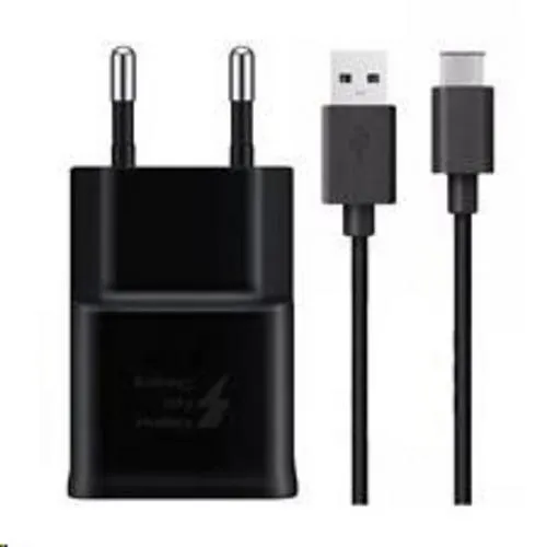 SAMSUNG EP-T1510 cestovní USB nabíječka, kabel USB-C, černá