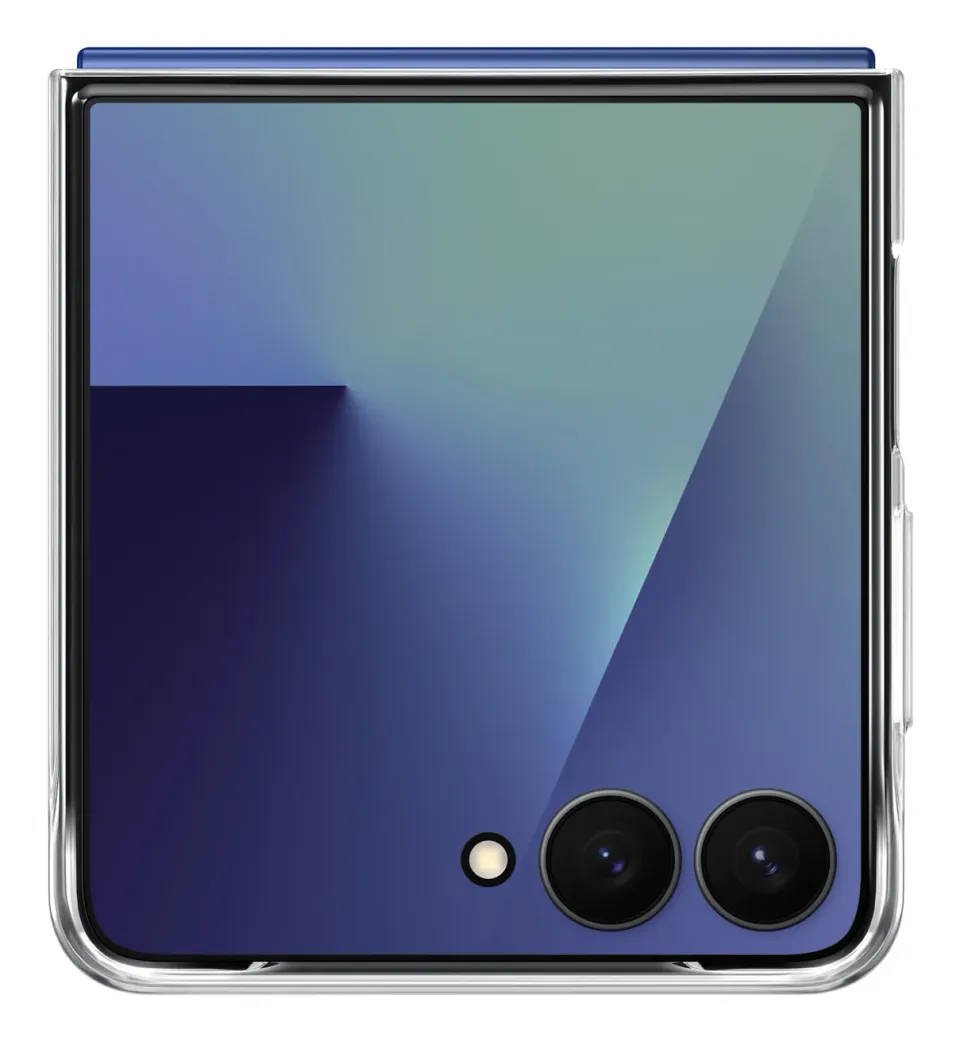 Samsung Průhledný zadní kryt Flip7 Transparent