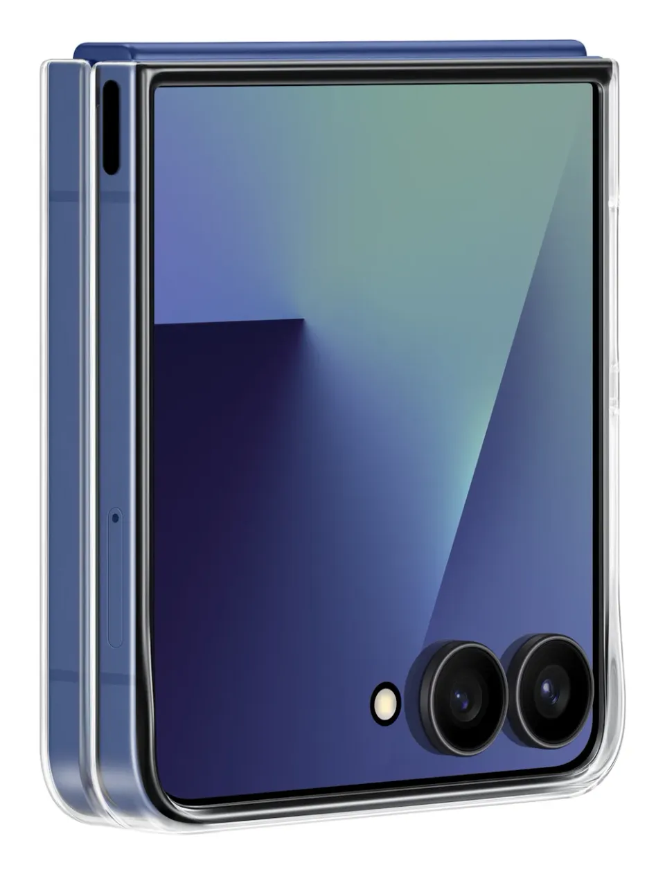 Samsung Průhledný zadní kryt Flip7 Transparent