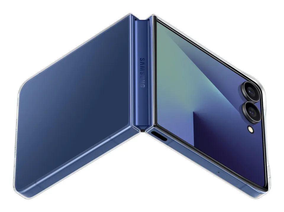 Samsung Průhledný zadní kryt Flip7 Transparent