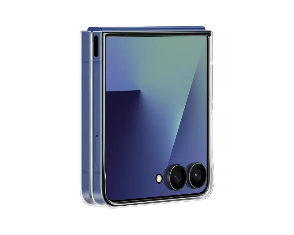 Samsung Průhledný zadní kryt Flip7 Transparent