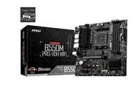 BAZAR - MSI MB Sc AM4 B550M PRO-VDH WIFI, AMD B550, 4xDDR4, VGA, mATX - Po opravě (Bez příšlušenství)