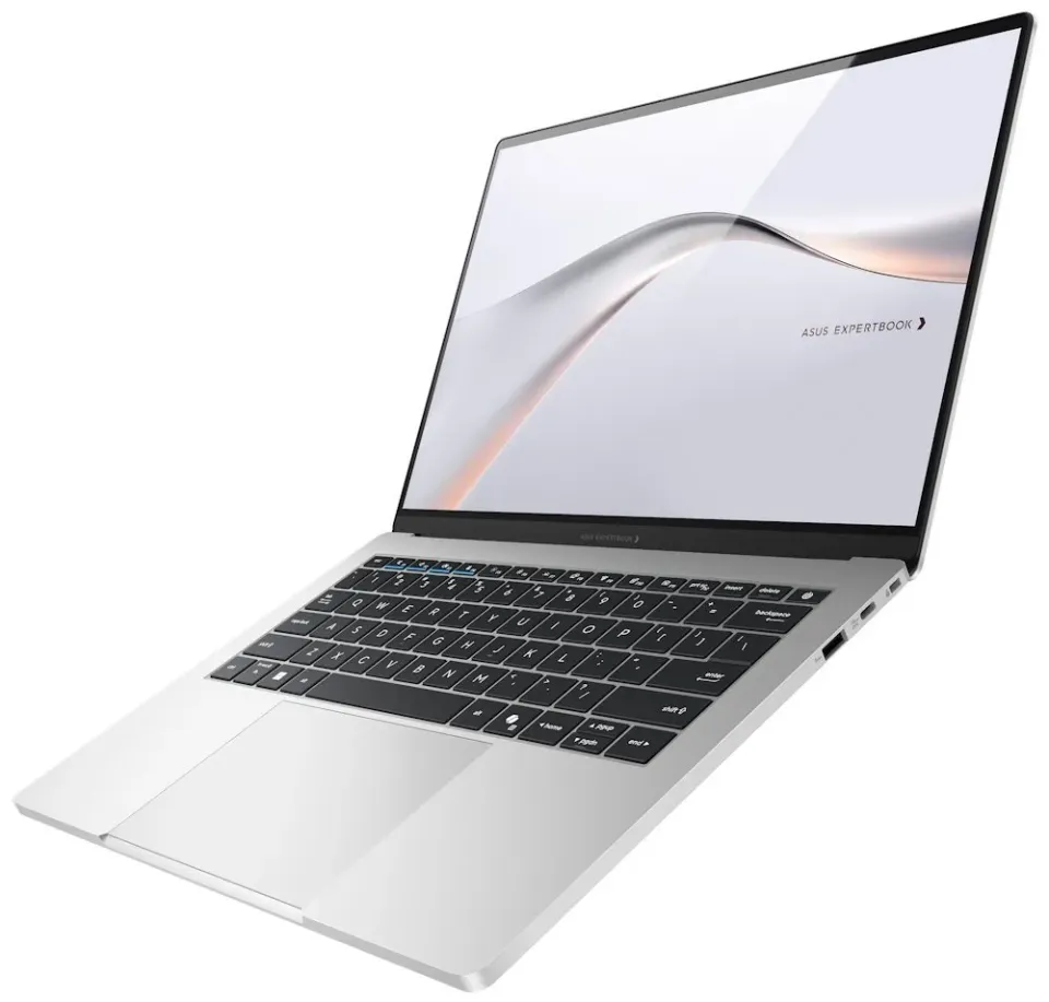 ASUS ExpertBook A7/ Core 7 350/ 16GB DDR5/ 512GB SSD/ Intel Graphics/ 14"WQXGA+, OLED/ W11H/ stříbrný/ 3y onsite NBD