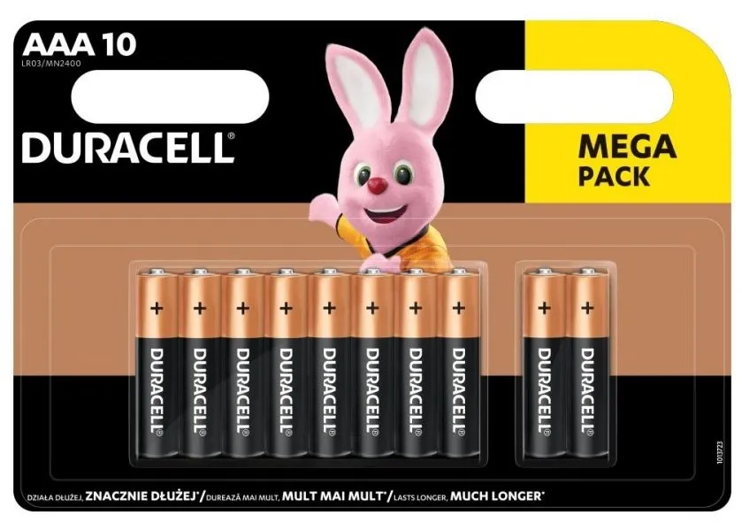 Duracell Basic alkalická baterie 10 ks (AAA)