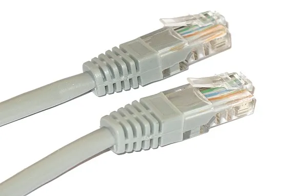 XtendLan Patch kabel Cat5e UTP 0,3m - šedý
