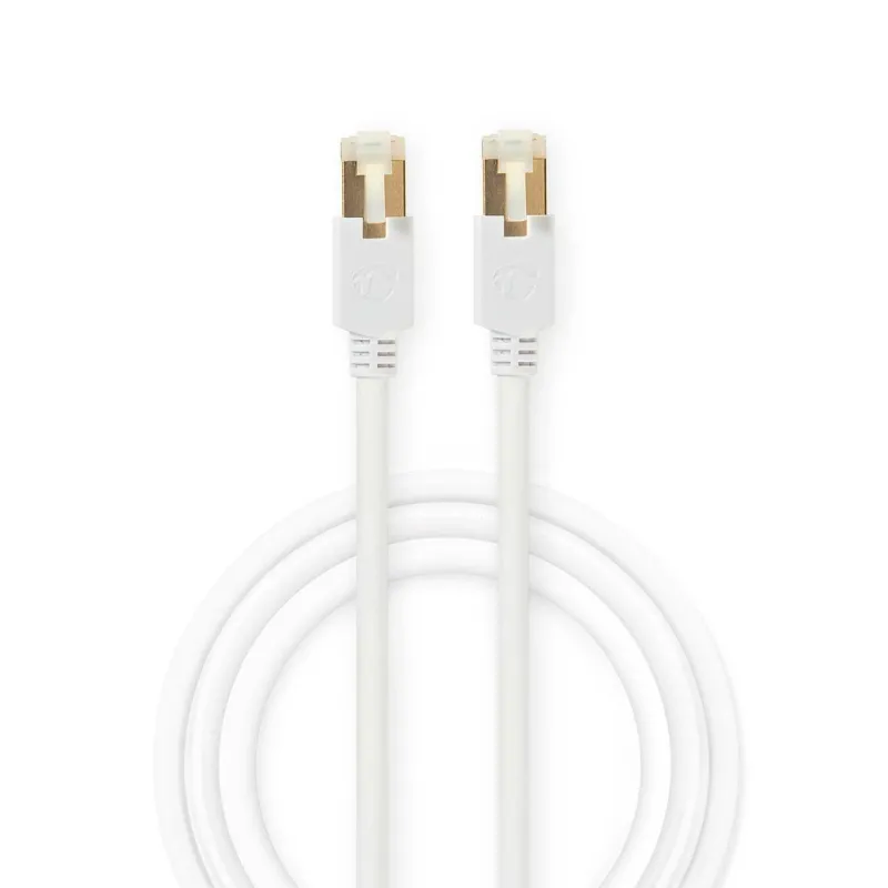 Nedis CCBW85221WT10 - CAT6 S/FTP Síťový Kabel | RJ45 (8P8C) Zástrčka – RJ45 (8P8