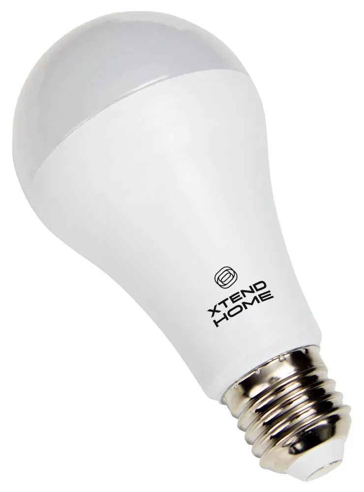 Xtend Home smart LED žárovka, E27, RGB+W, 14W, 1400lm, barevná, stmívatelná, WiFi, Tuya