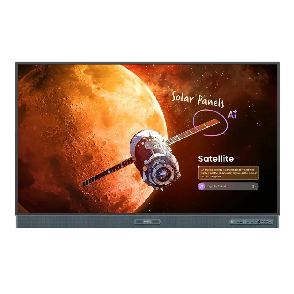 BenQ LCD RP6505 65" IPS Touch/3840×2160/1500:1/8ms/450 nits/HDMI/DP/VGA/USB/SPDI