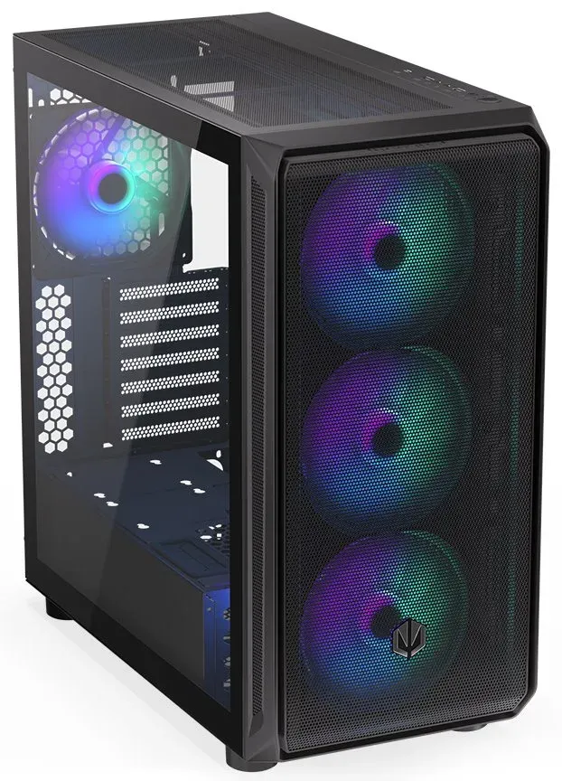 Endorfy skříň Arx 700 ARGB / ATX / 4x 140 ARGB fan (až 8 fans) / 2x USB / USB-C / mesh p. / tvrzené sklo / če...