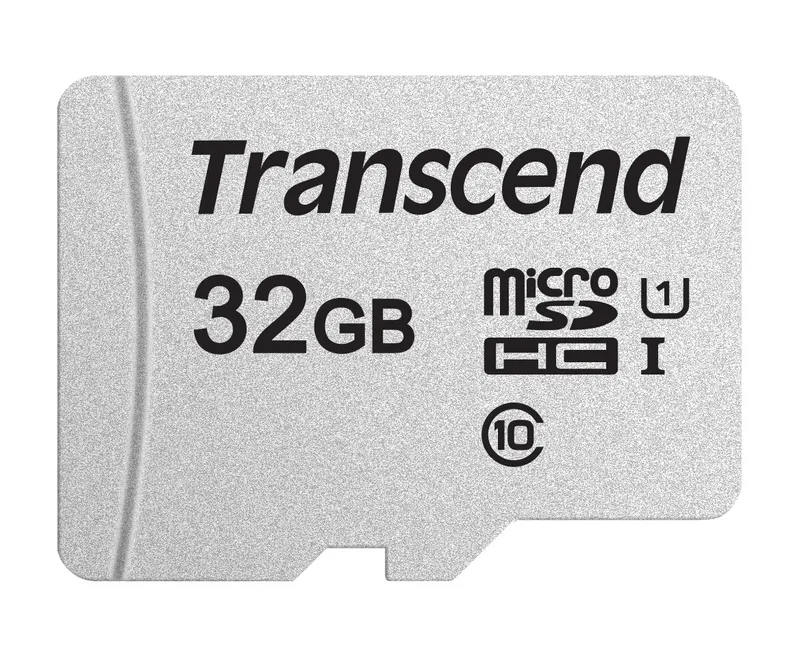 Transcend 32GB microSDHC 300S UHS-I U1 (Class 10) paměťová karta (bez adaptéru)