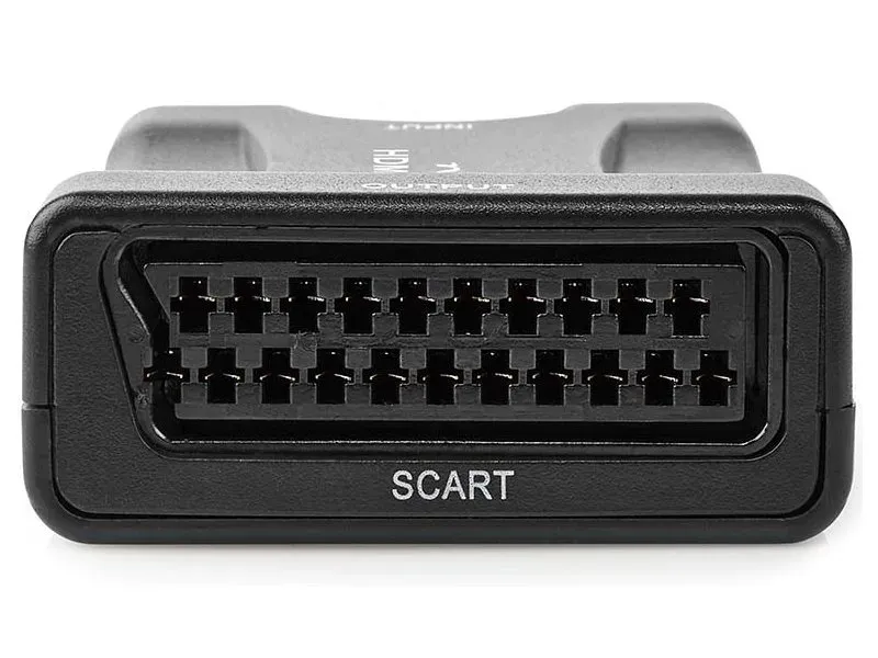 Nedis VCON3461BK - HDMI Převodník | Vstup HDMI | SCART Zásuvka | 1cestný | 1080