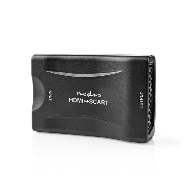 Nedis VCON3461BK - HDMI Převodník | Vstup HDMI | SCART Zásuvka | 1cestný | 1080