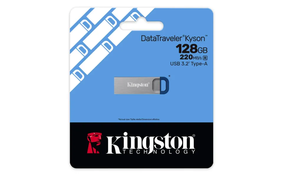 128GB Kingston USB 3.2 DT Kyson G2 220MB/s
