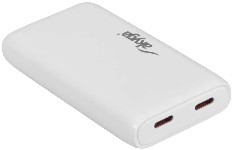 TRX USB Nabíječka USB AK-CH-32 2x USB-C PD 5-20V / max. 3.25A 65W Quick Charge 4+ GaN