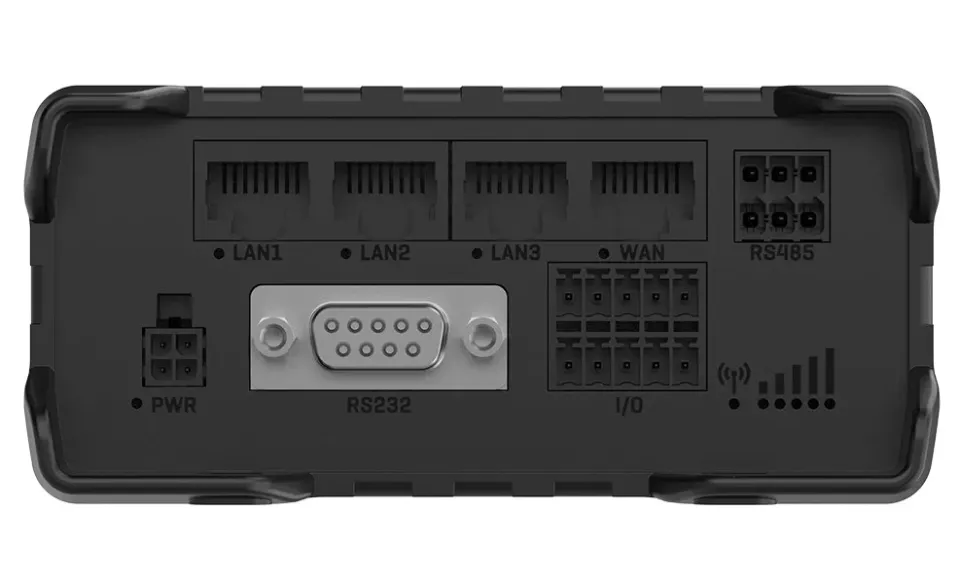 Teltonika RUT976 průmyslový router 3x LAN, 1x WAN, Dual SIM + eSIM, 5G Redcap, RS232/485, Wi-Fi 4