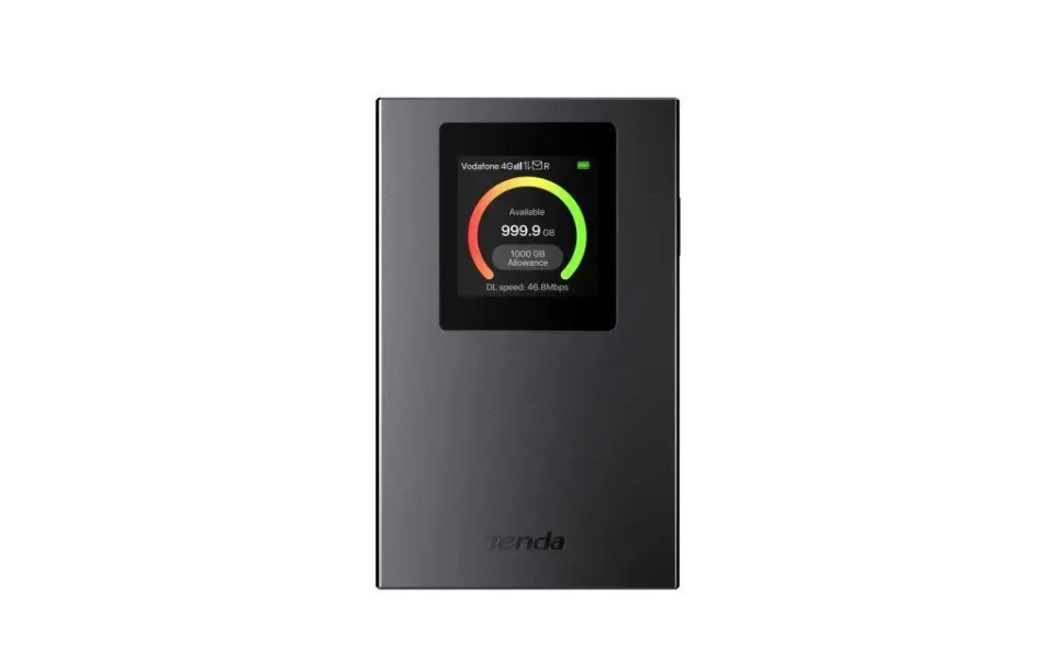 Tenda MF6 - 4G LTE Mobile AX300 WiFi 6 battery modem router, LCD, WPA3, USB-C