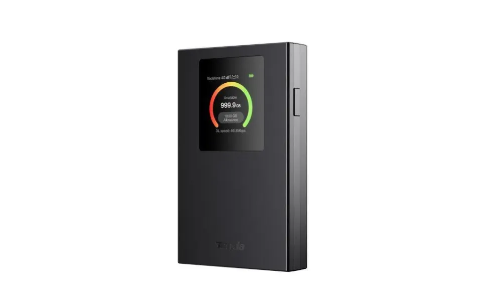 Tenda MF6 - 4G LTE Mobile AX300 WiFi 6 battery modem router, LCD, WPA3, USB-C