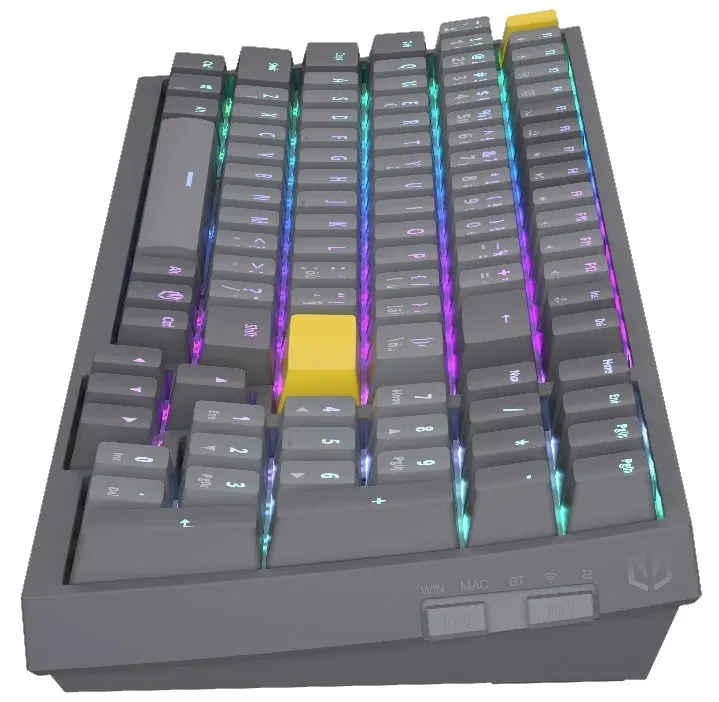 Endorfy herní klávesnice Celeris 1800, bezdrátová, yellow switch, mechanická, US layout, RGB