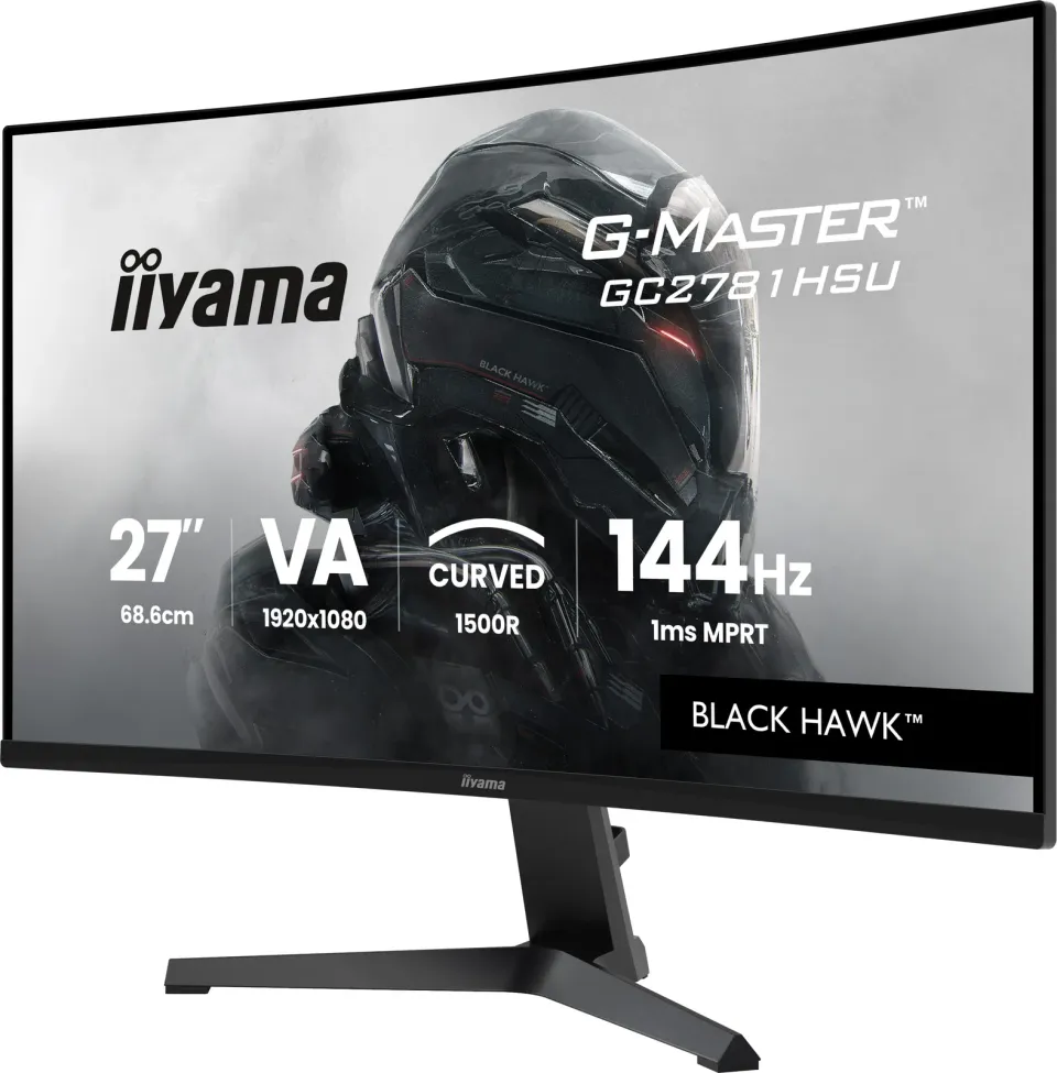 iiyama G-Master/GC2781HSU-B1/27"/VA/FHD/144Hz/1ms/Černá/3R