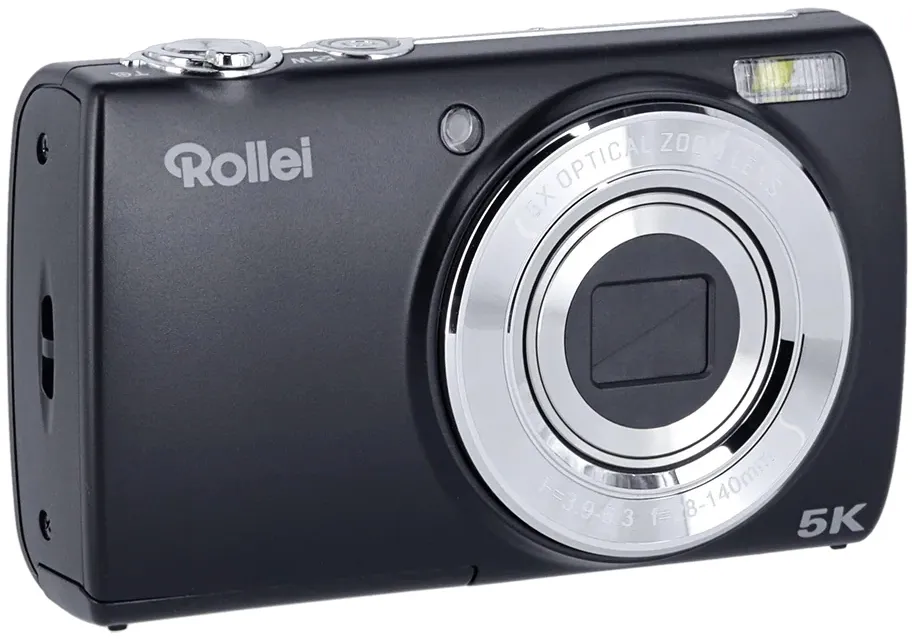 Rollei Powerflex Compact/ 16 MPix/ 5x zoom/ 2,8" LCD/ 5K video/ Černý